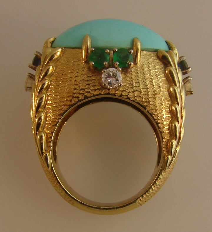 Vintage Cartier 18k Yellow Gold Ring