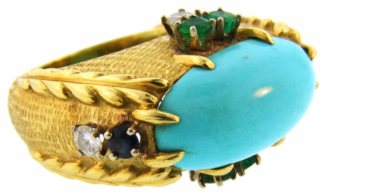 Vintage Cartier 18k Yellow Gold Ring