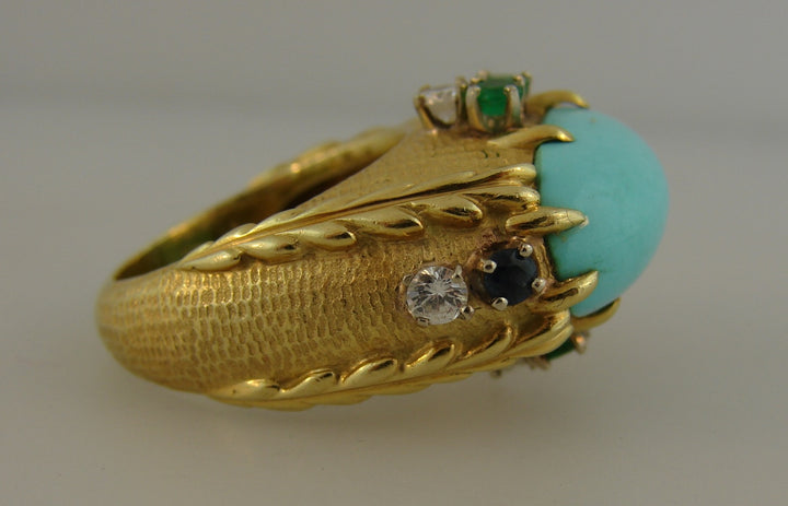 Vintage Cartier 18k Yellow Gold Ring