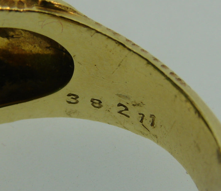 Vintage Cartier 18k Yellow Gold Ring