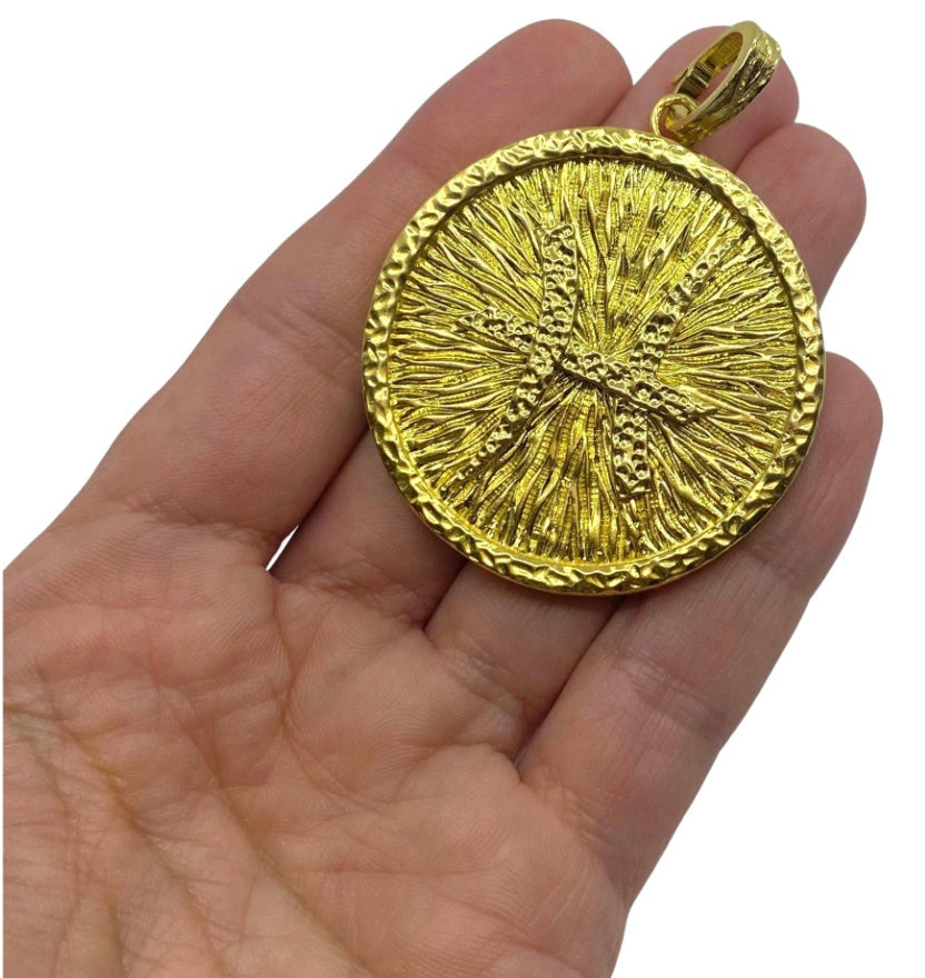 David Webb 18K Gold Pisces Pendant