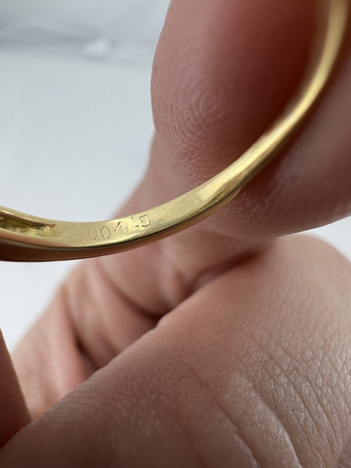 Cartier Vintage Diamond Ruby Ring