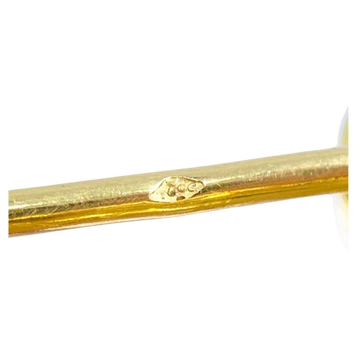 Georges Braque Hebe Brooch 18k Gold Diamond Pendant Estate