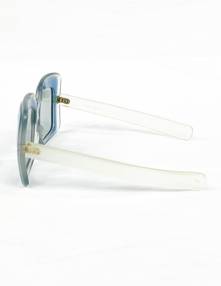 1970's Vintage JEAN PATOU Blue Square Sunglasses