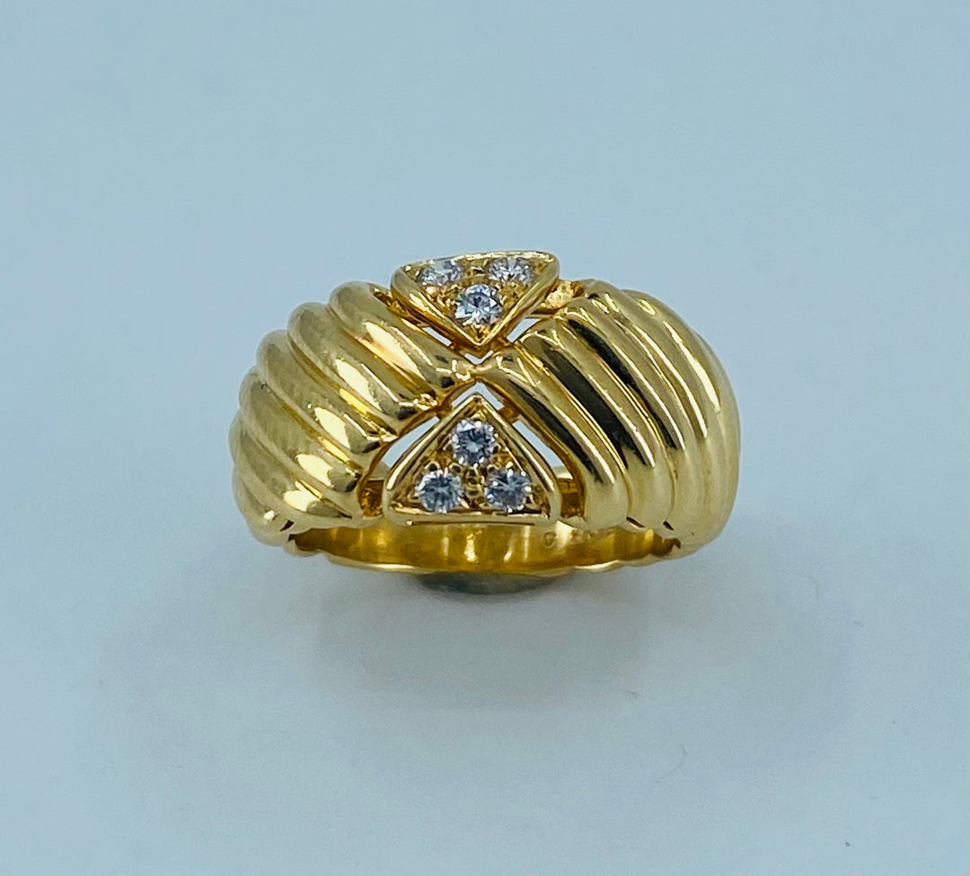 Boucheron  Gold  Diamond  Ring