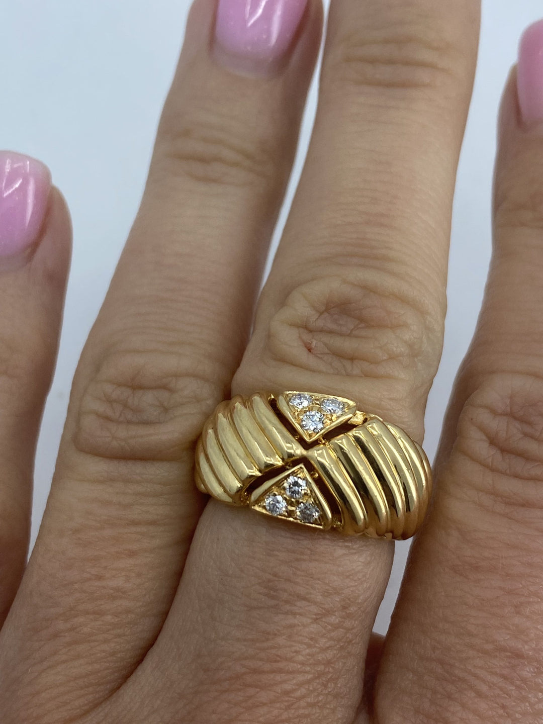 Boucheron  Gold  Diamond  Ring