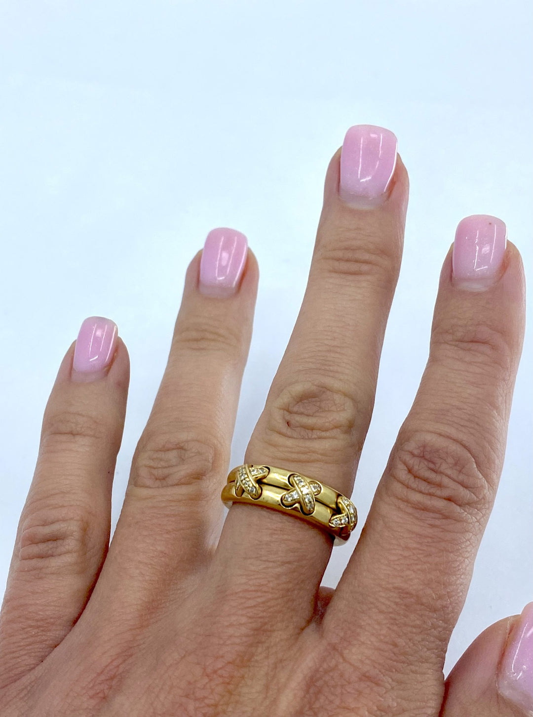 Chaumet Liens X Gold Ring