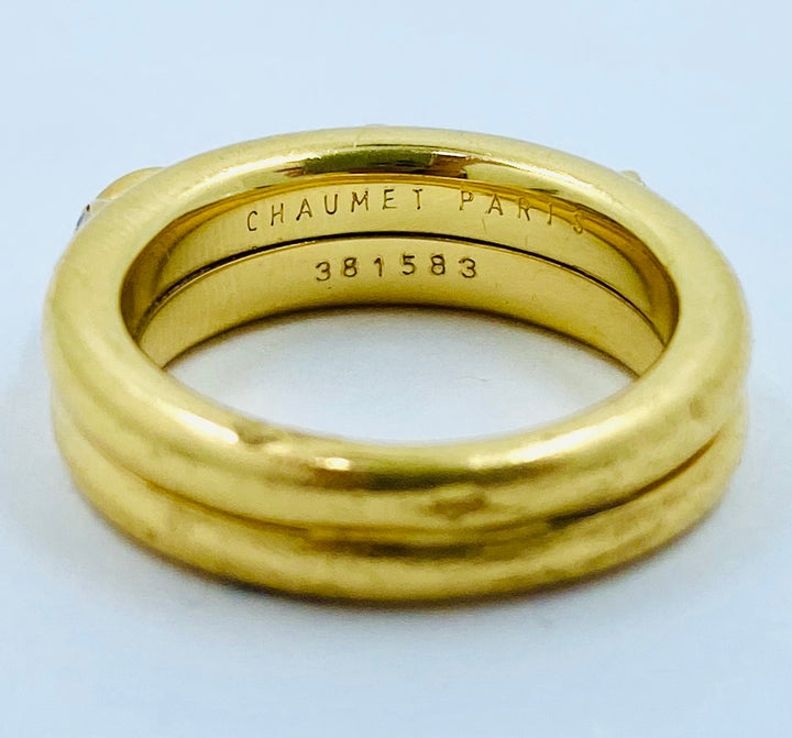 Chaumet Liens X Gold Ring