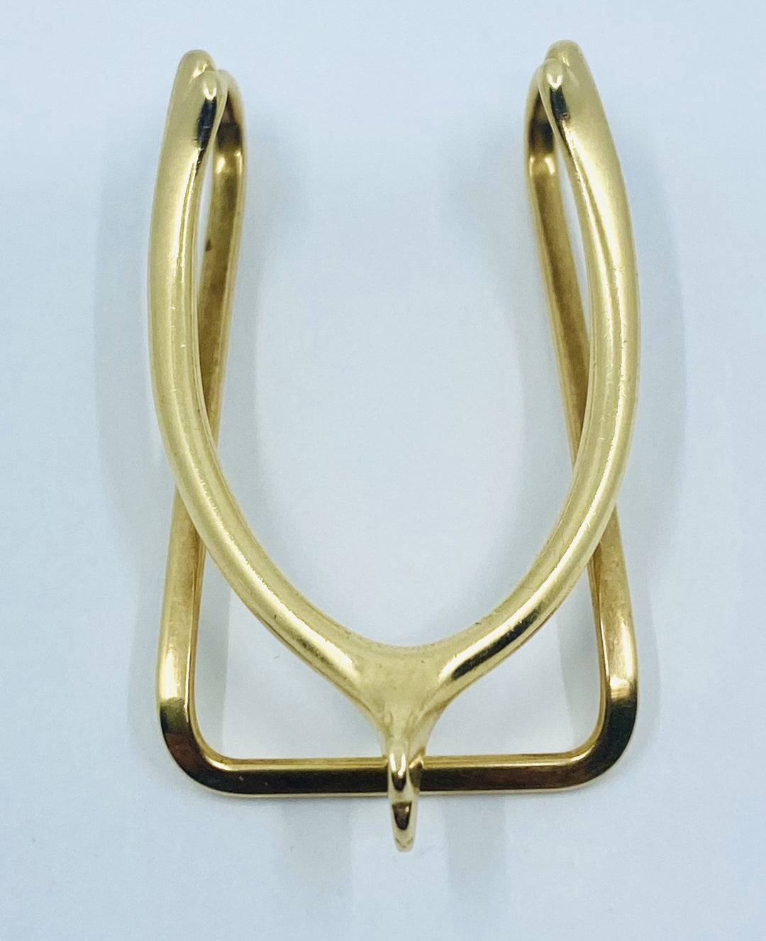 Verdura Gold Wishbone Money Clip