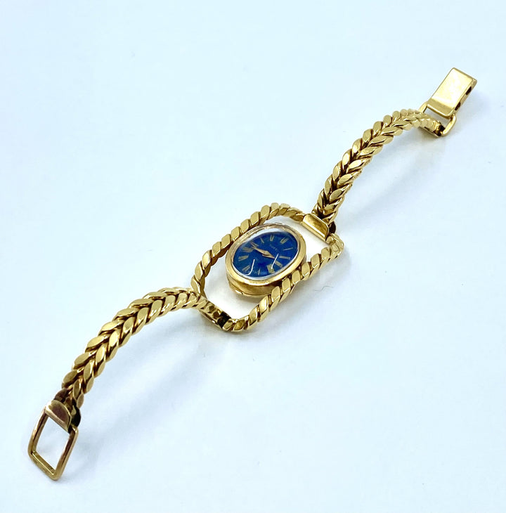 Vintage Gucci Gold Watch Bracelet