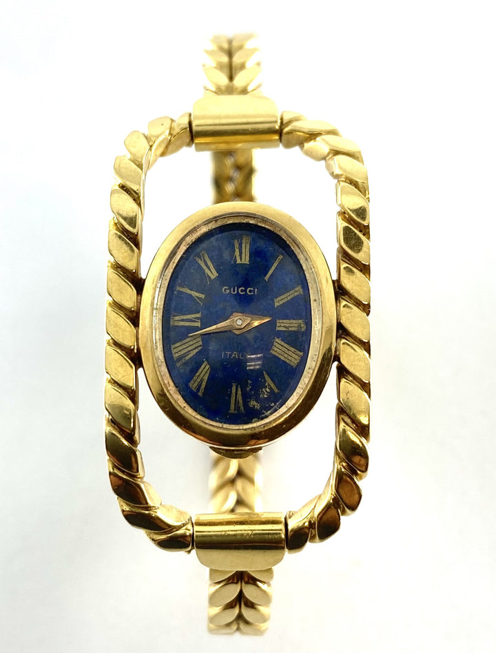 Vintage Gucci Gold Watch Bracelet