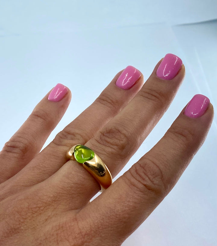 Pomellato Green Tourmaline Ring