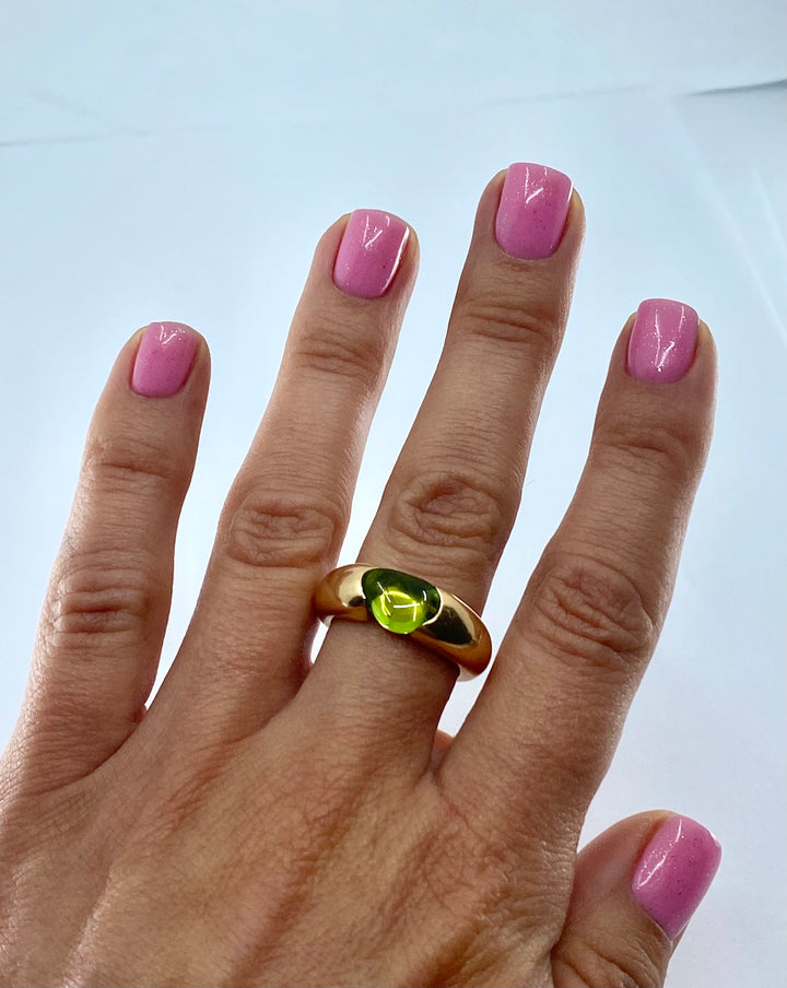 Pomellato Green Tourmaline Ring