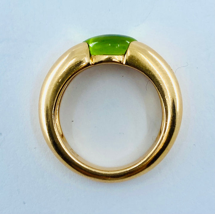 Pomellato Green Tourmaline Ring