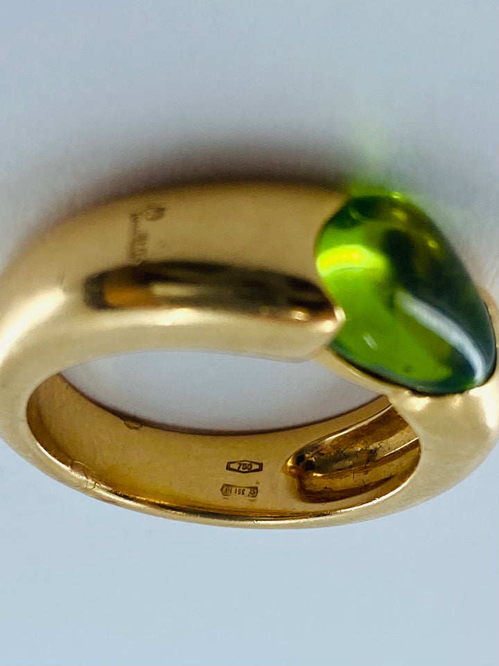 Pomellato Green Tourmaline Ring