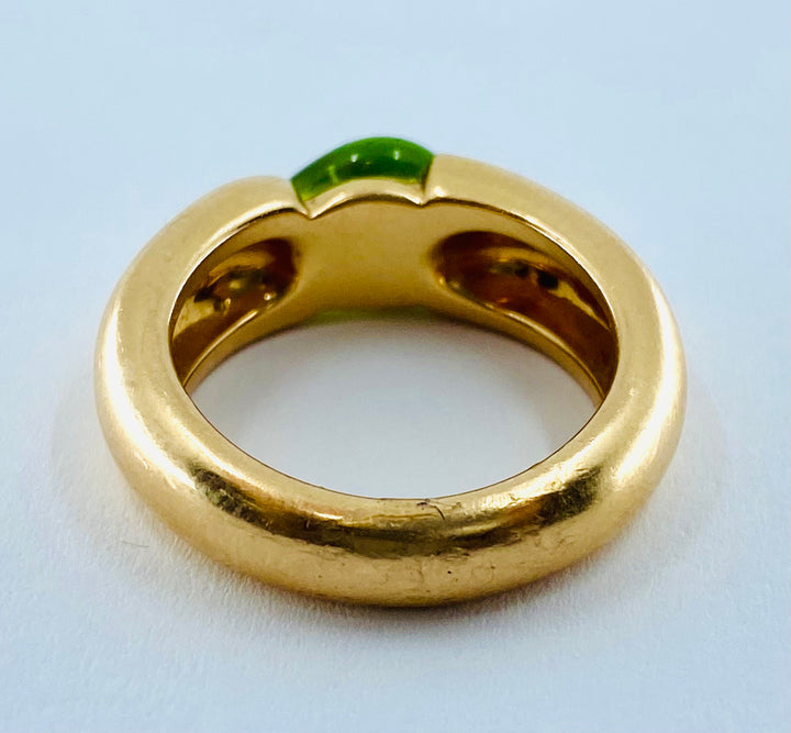 Pomellato Green Tourmaline Ring