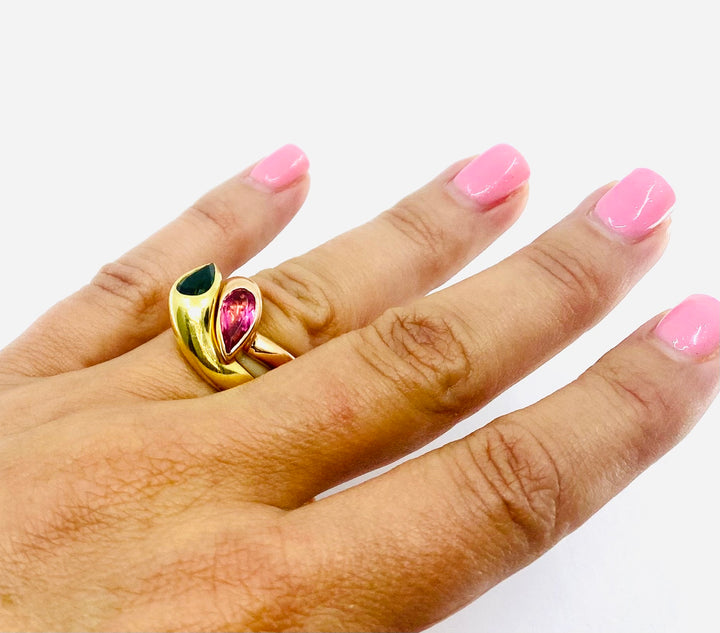 Bulgari Ring Toi et Moi Pink Gold