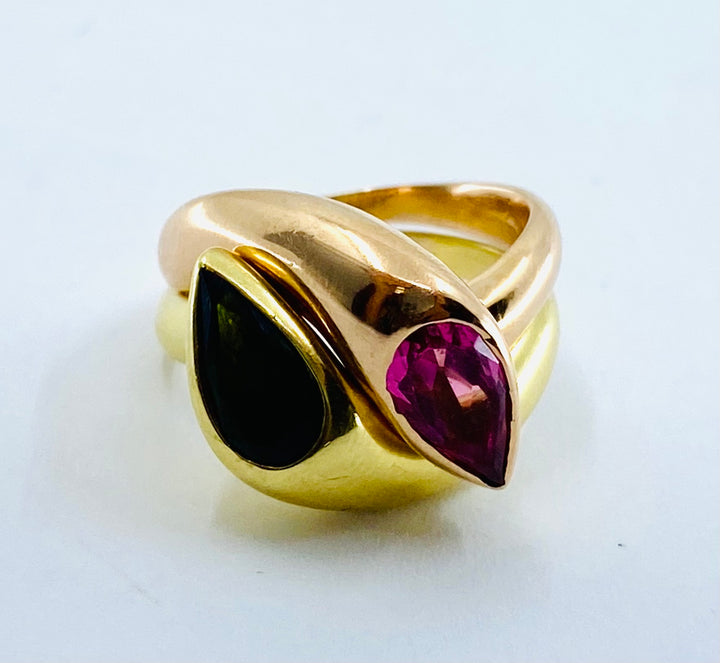 Bulgari Ring Toi et Moi Pink Gold
