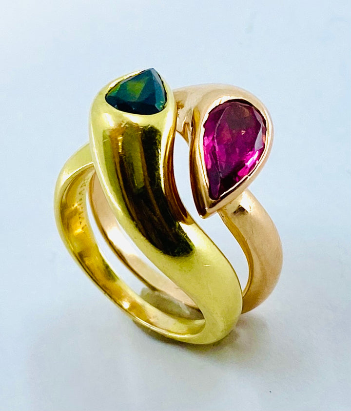 Bulgari Ring Toi et Moi Pink Gold