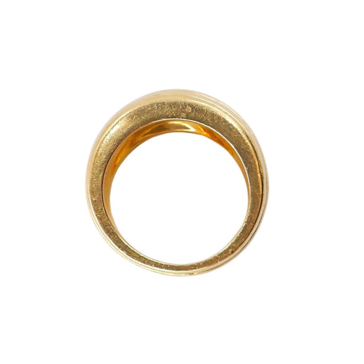 Van Cleef & Arpels 18k Gold Diamond Band Ring