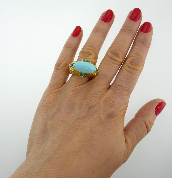 Vintage Cartier 18k Yellow Gold Ring