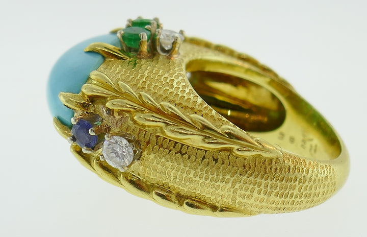 Vintage Cartier 18k Yellow Gold Ring