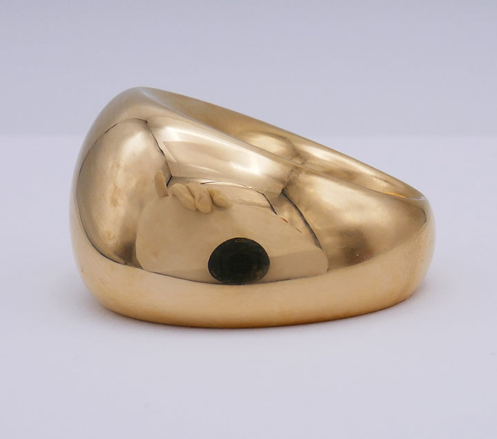 Vhernier Pirouette Ring 18k Gold Estate Jewelry Italy