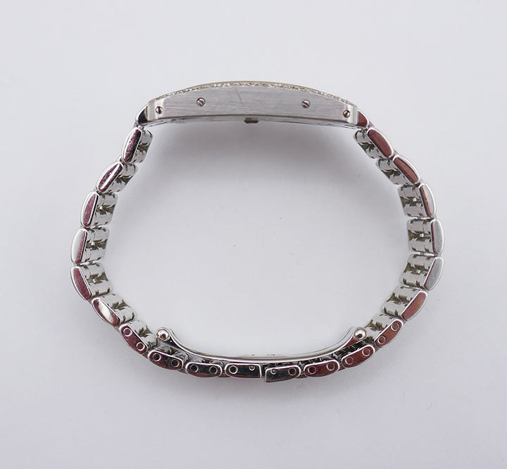 Cartier Tank AmŽricaine 18k Gold Diamond Ladies Watch Estate