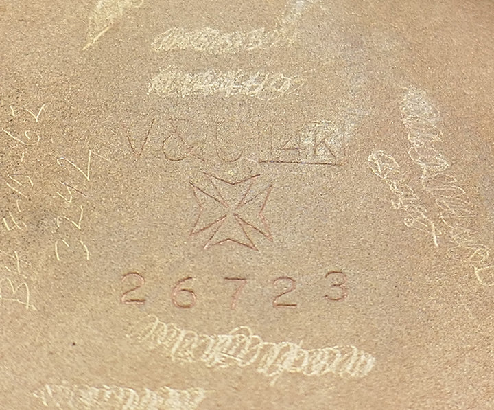 Vintage Vacheron & Constantin Watch 14k Gold Leather Strap