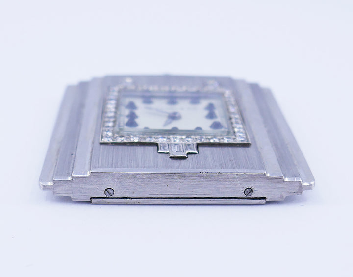 Vintage Tiffany & Co. Pocket Watch Pendant Platinum Diamond