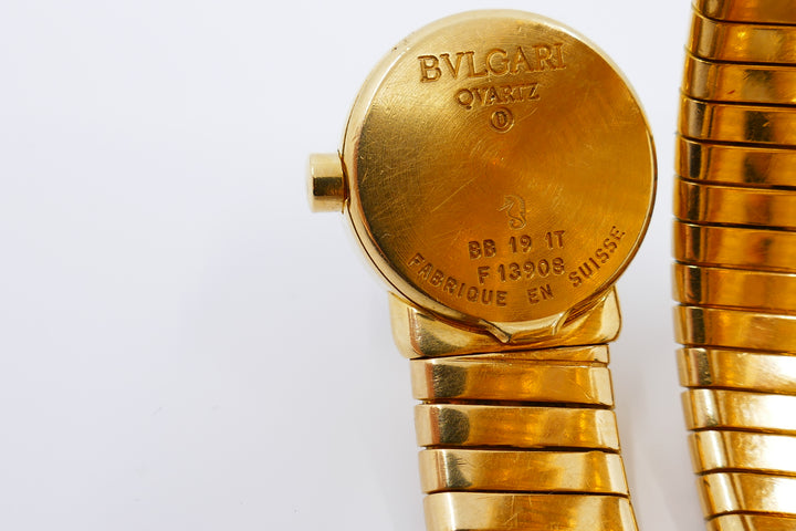 Vintage Bulgari Tubogas Watch Gold