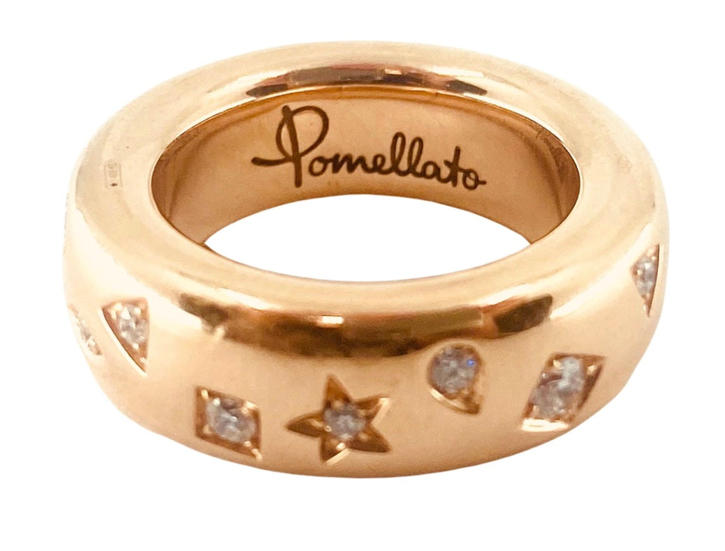 Pomellato Iconica Ring Rose Gold Diamond