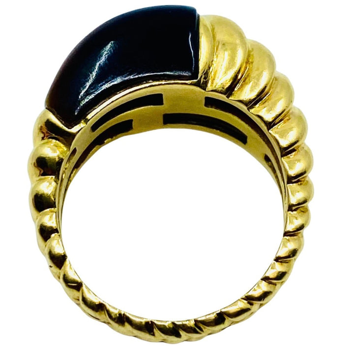 Van Cleef & Arpels Tiger's Eye Gold Vintage Ring