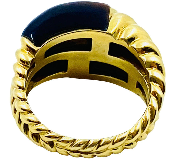 Van Cleef & Arpels Tiger's Eye Gold Vintage Ring