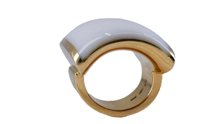 Vhernier Large Fibula Cocktail Ring