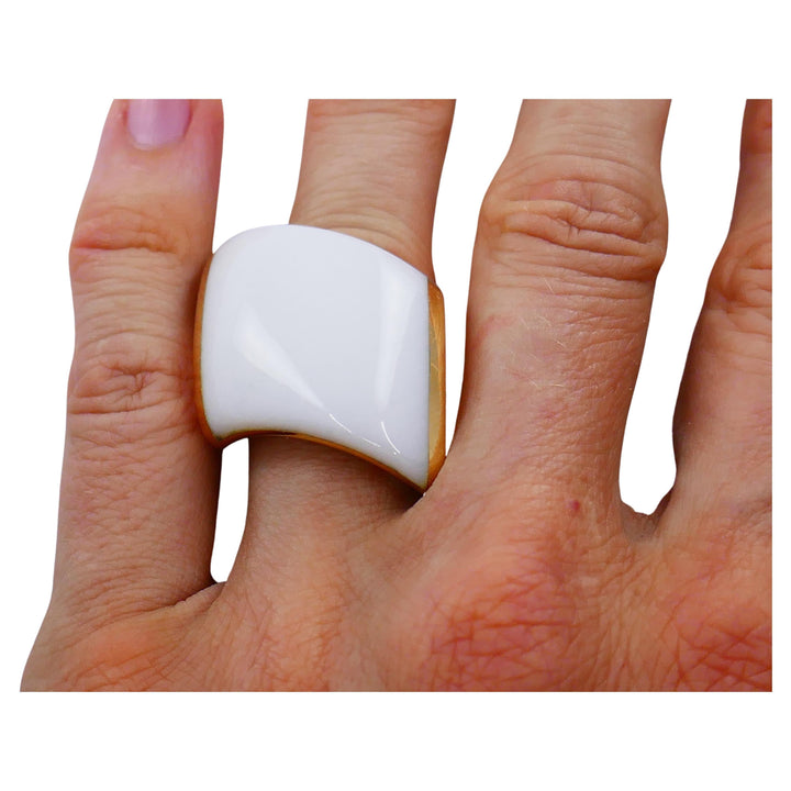 Vhernier Large Fibula Cocktail Ring