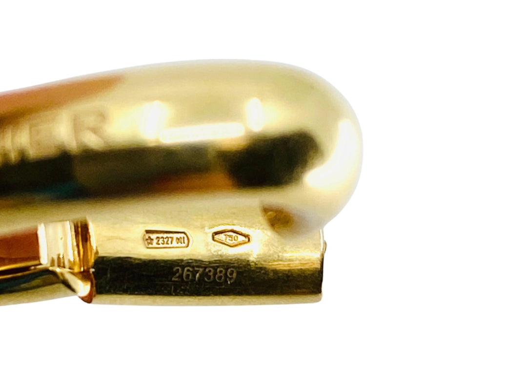 Vhernier Ottovolante Gold Necklace Long Oval Link