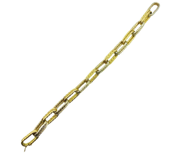 Carlo Weingrill 18k Two-Tone Gold Rope Chain Bracelet