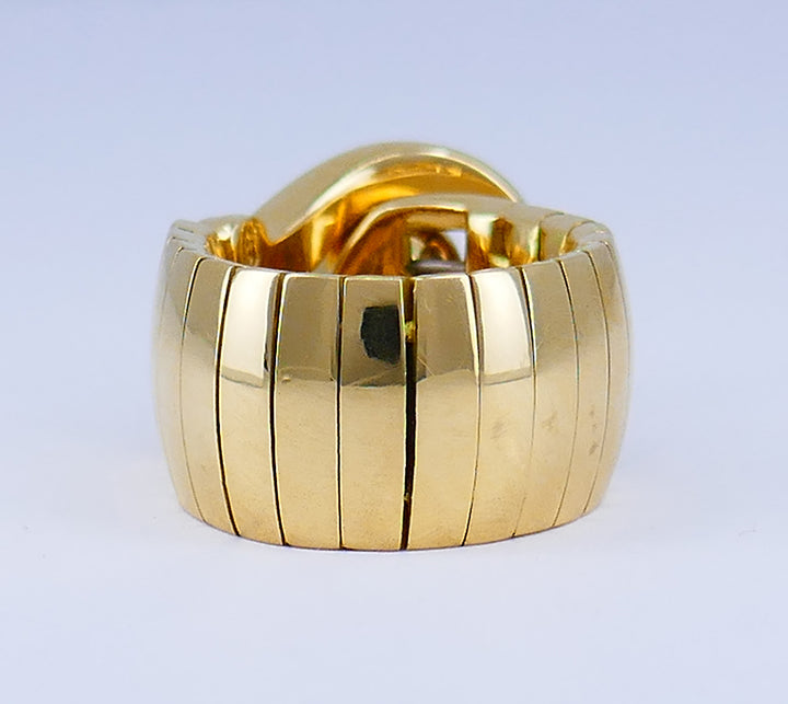 Vintage Chaumet Ring 18k Gold Diamond Estate Jewelry