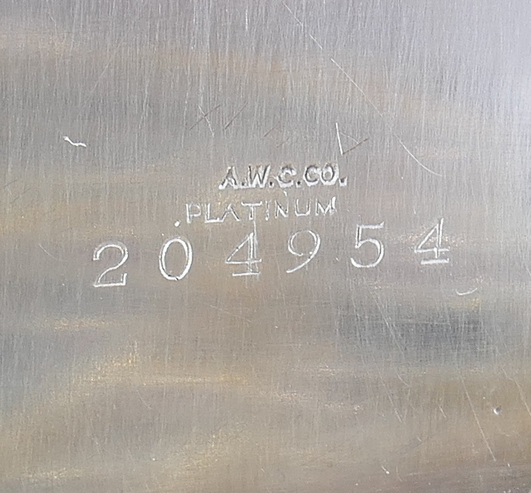 Vintage Patek Philippe Pocket Watch Platinum