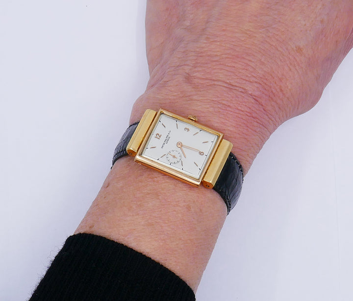 Vintage Patek Philippe Watch 18k Gold Estate Jewelry