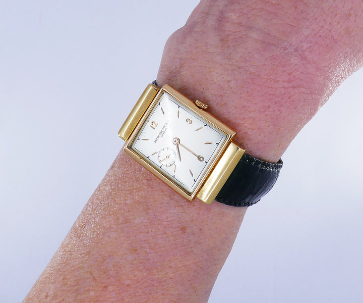 Vintage Patek Philippe Watch 18k Gold Estate Jewelry