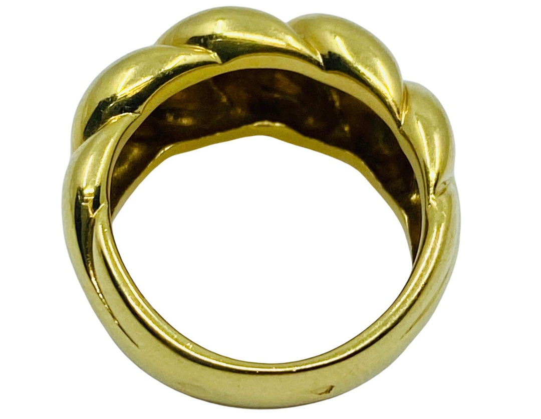 Vintage Van Cleef & Arpels Gold Braided Band Ring