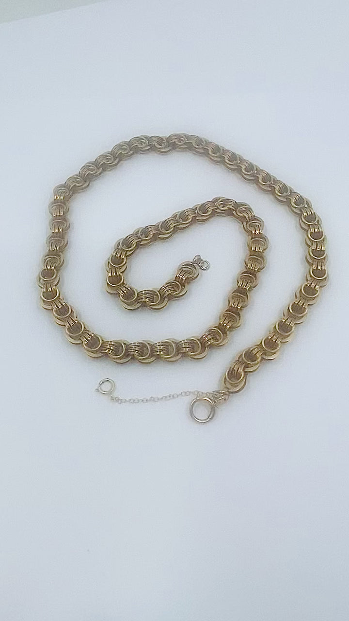 Antique 14k Gold Chain Necklace