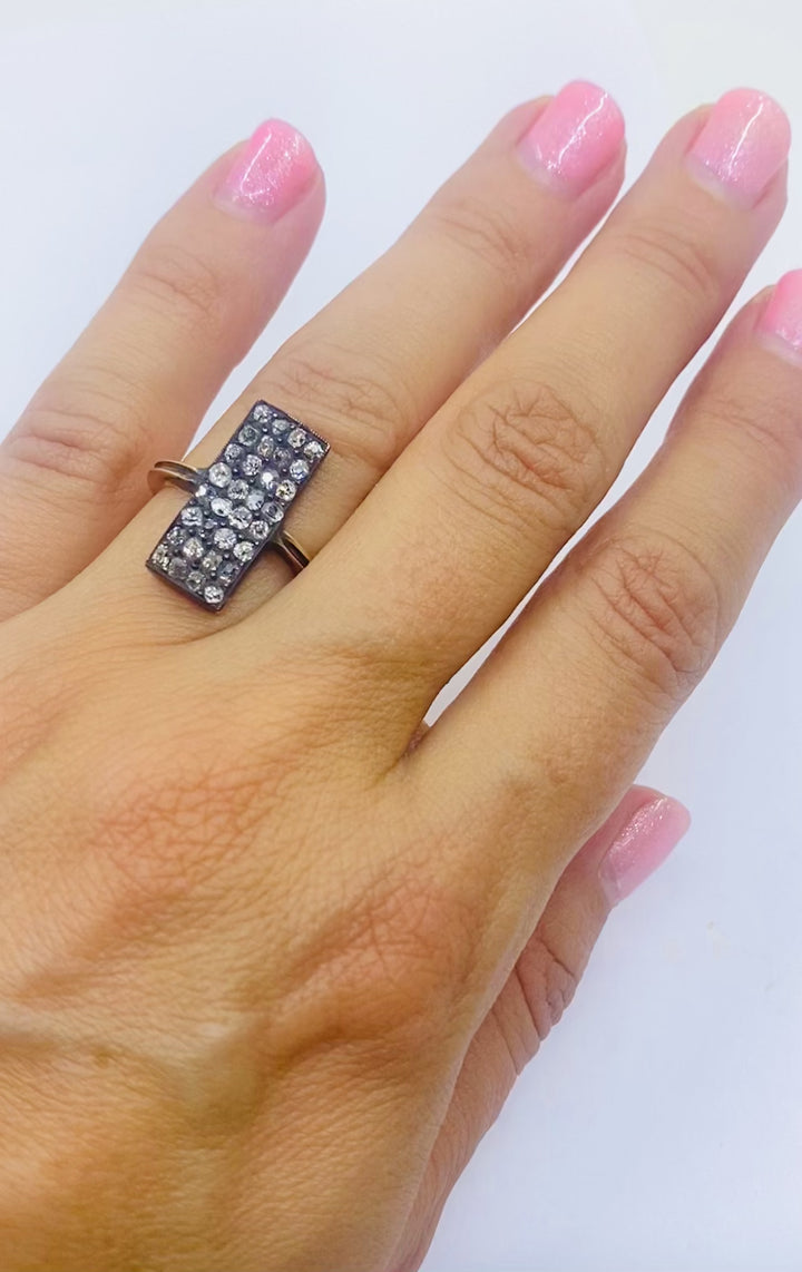 Victorian Revival Diamond Ring 14k Gold