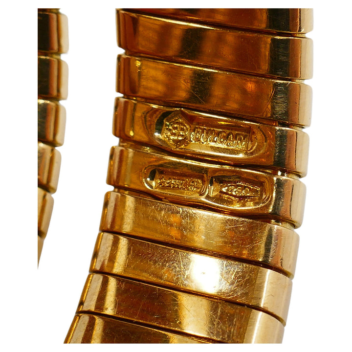 Vintage Bulgari Tubogas Watch Gold