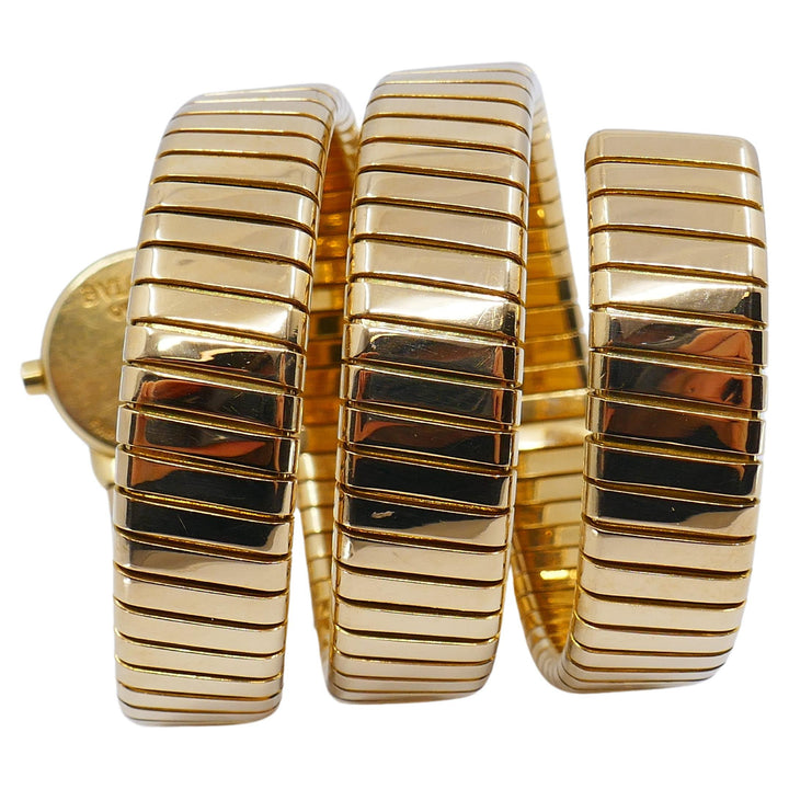 Vintage Bulgari Tubogas Watch Gold