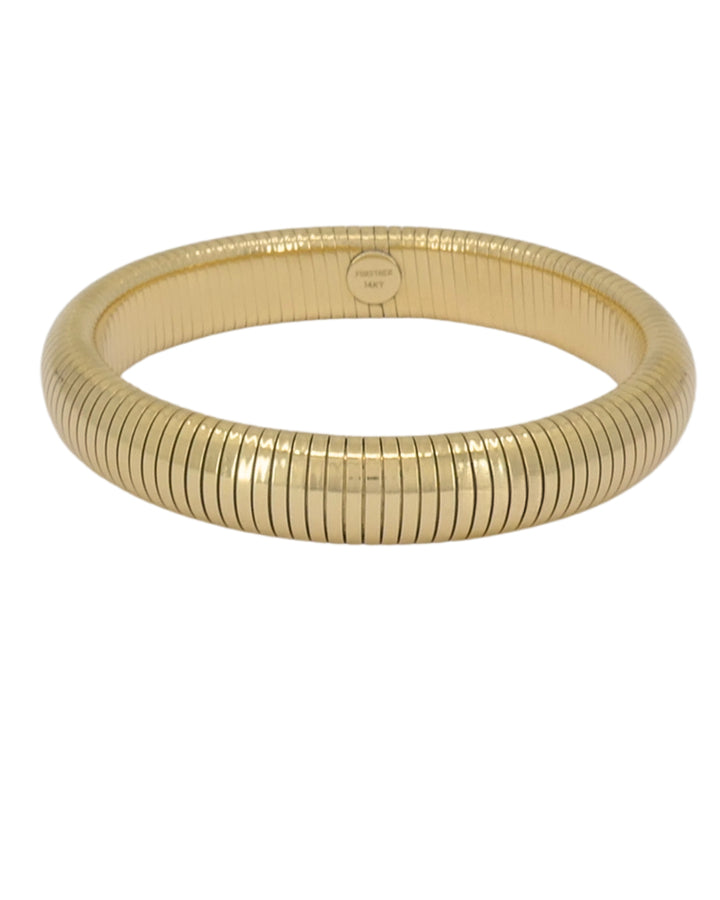 Forstner 14k Gold Bracelet Tubogas Style