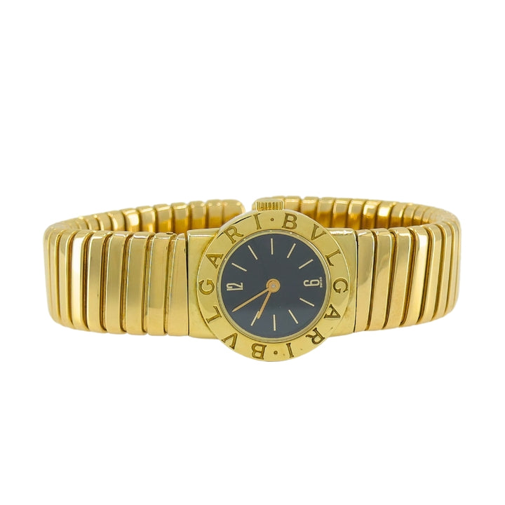 Bvlgari Bulgari Tubogas Gold Watch BB 19