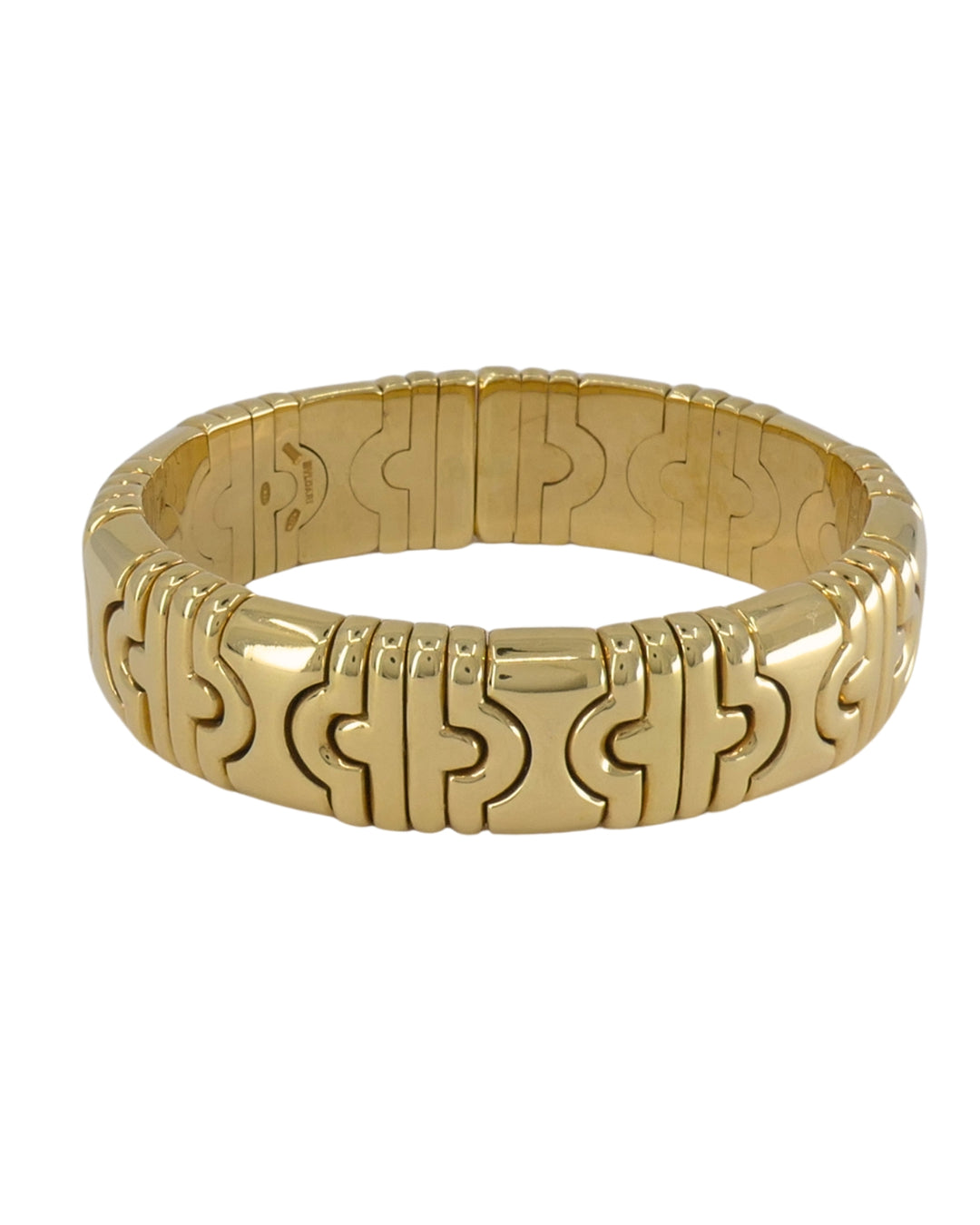 Bvlgari 18k Bulgari Cuff Parentesi Bracelet Size Small